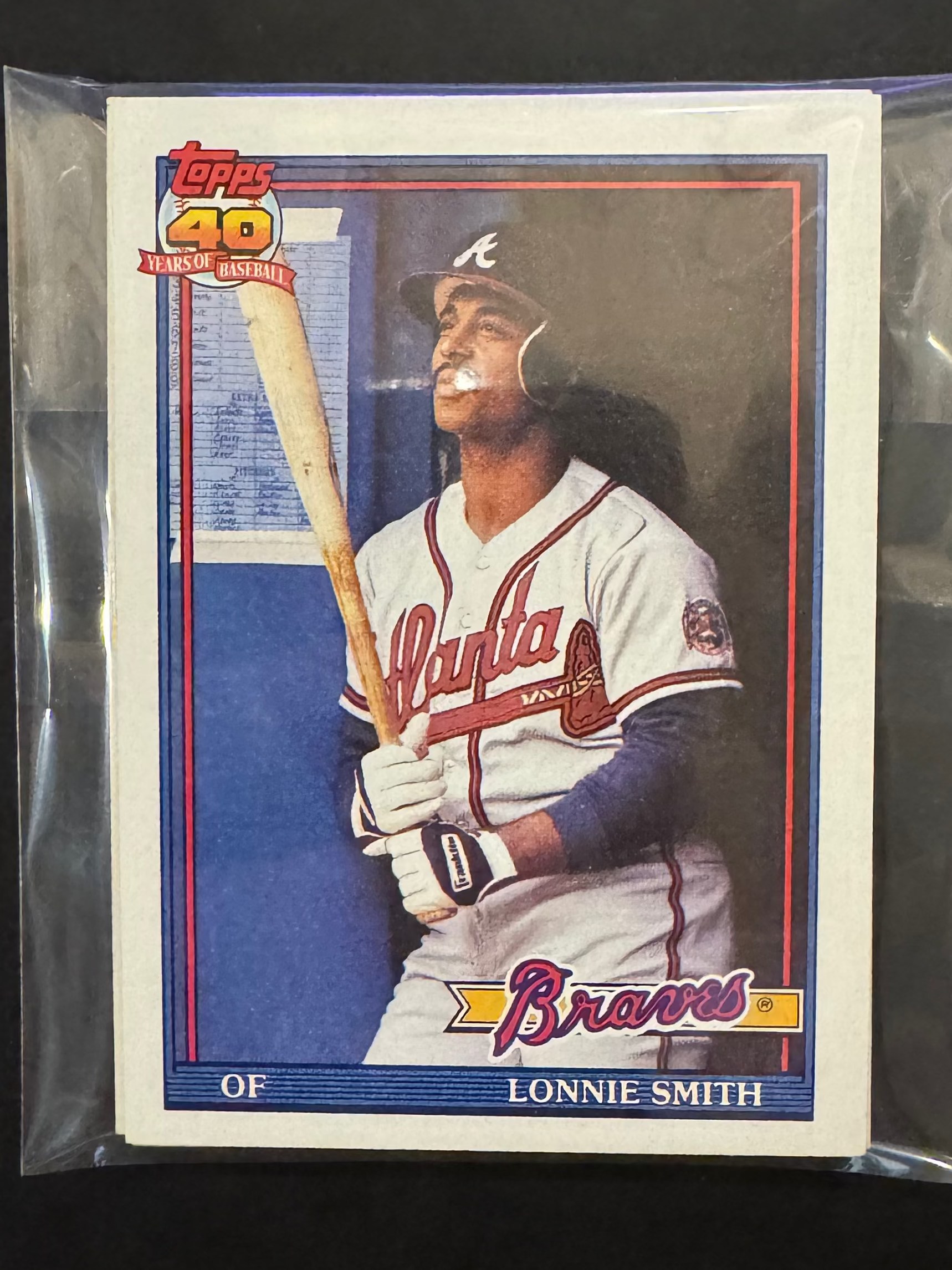 1991 Topps Braves Team Lots