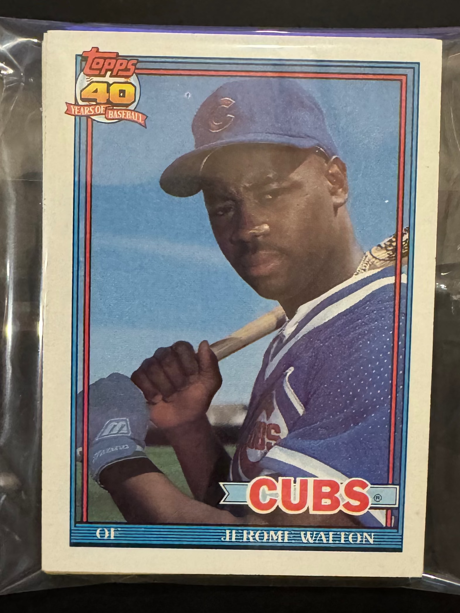 1991 Topps Cubs Team Lots
