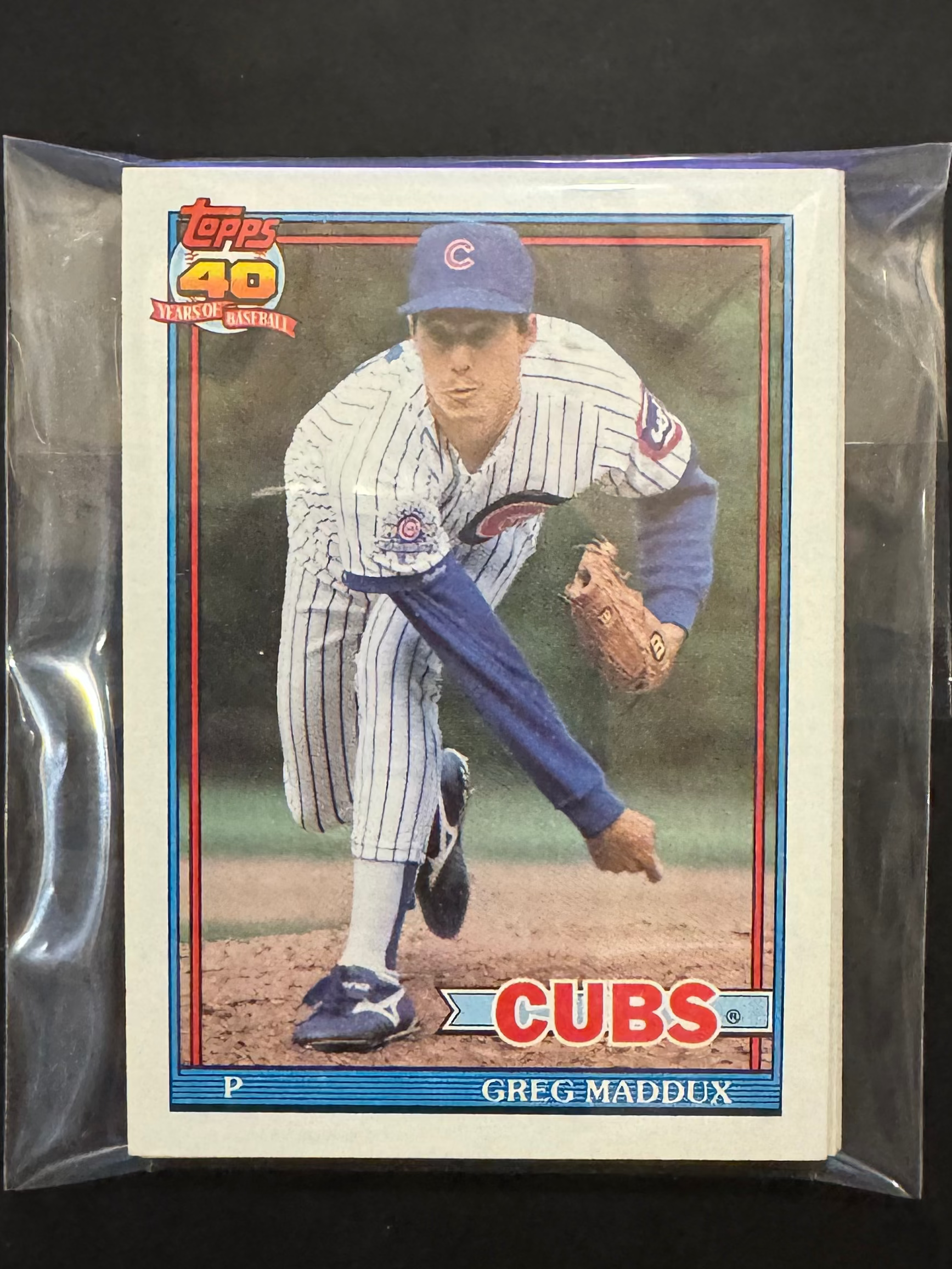1991 Topps Cubs Team Lots