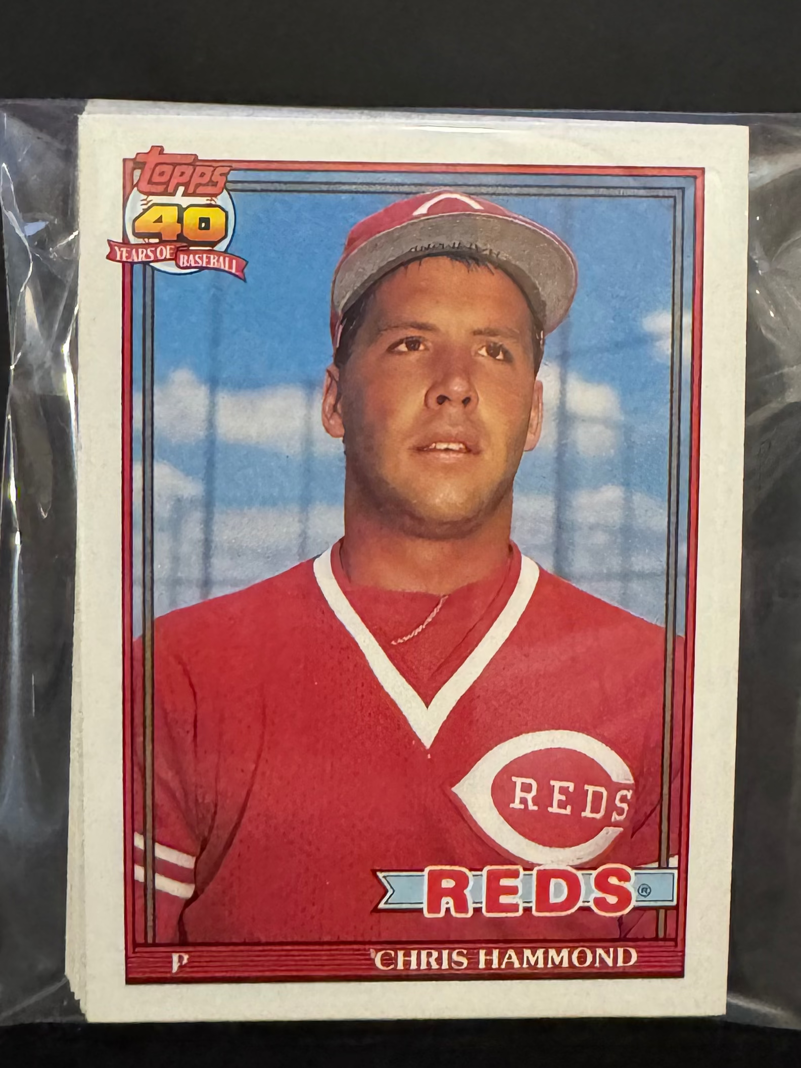 1991 Topps Reds Team Lots