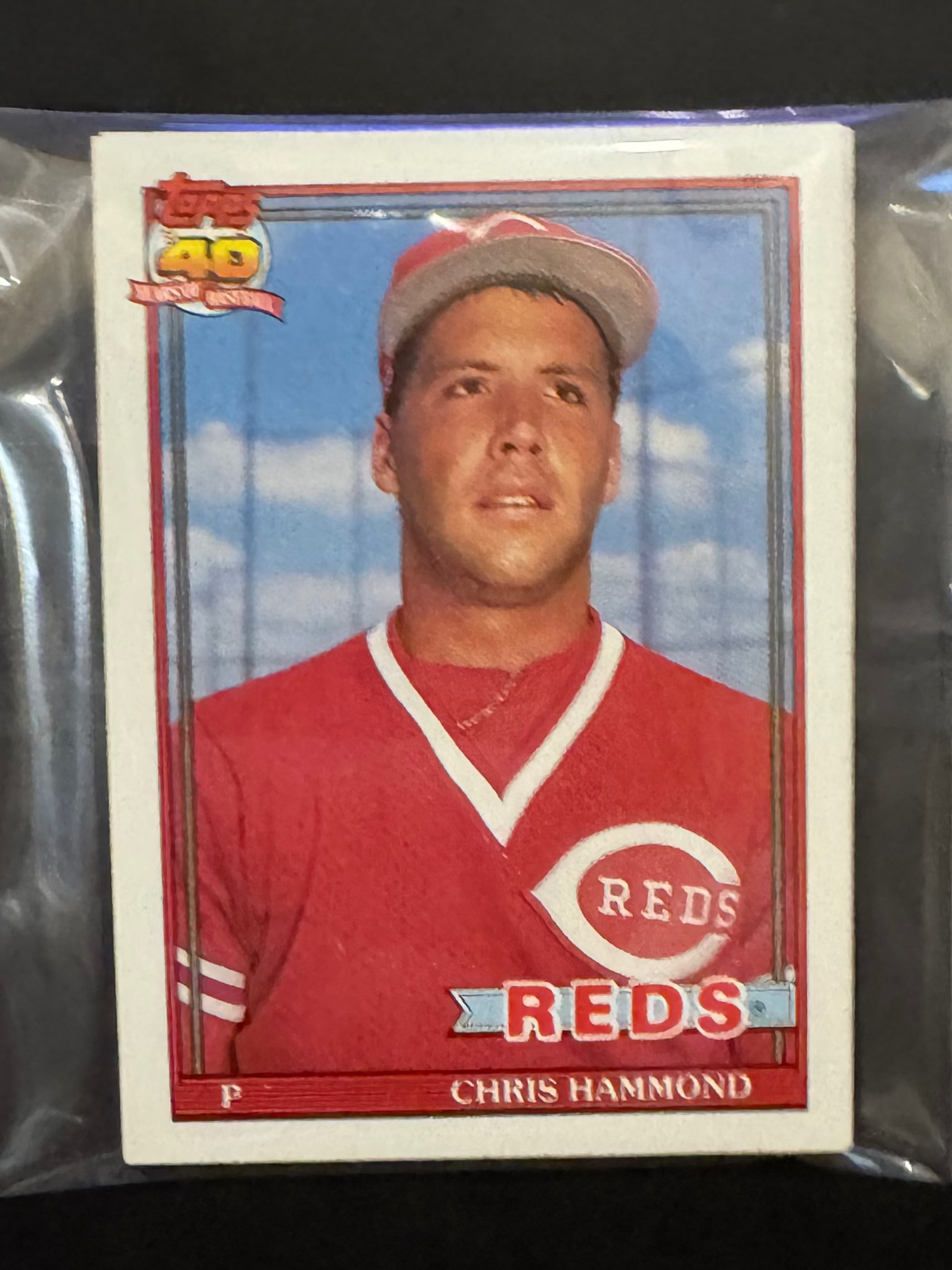 1991 Topps Reds Team Lots