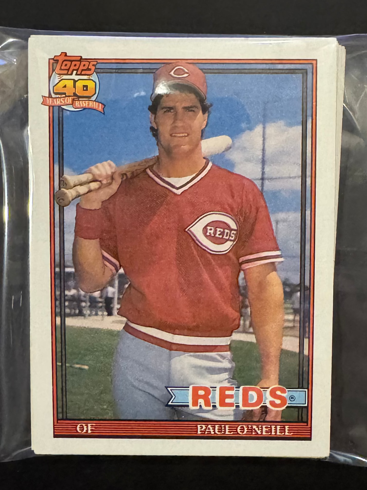 1991 Topps Reds Team Lots