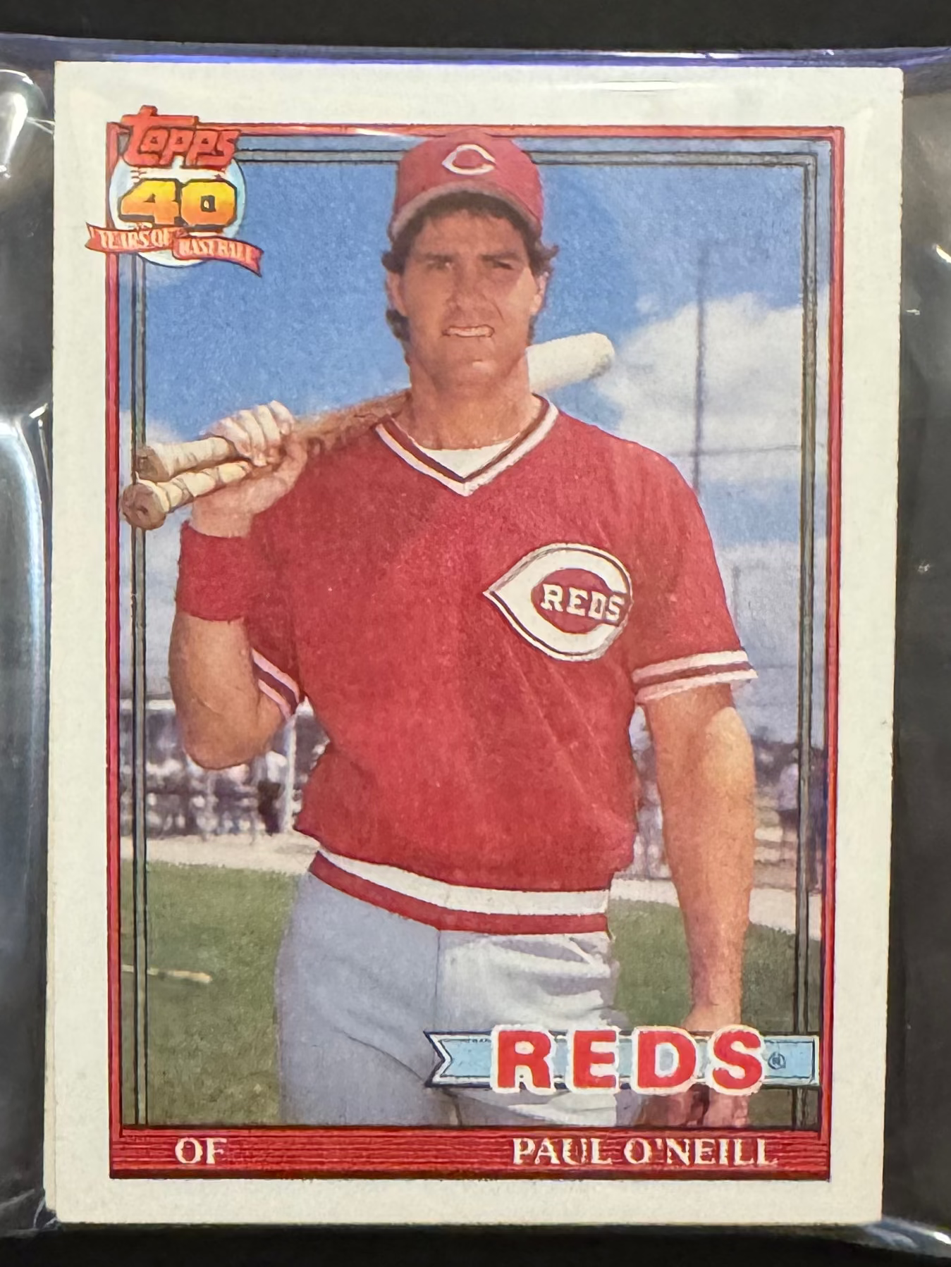 1991 Topps Reds Team Lots