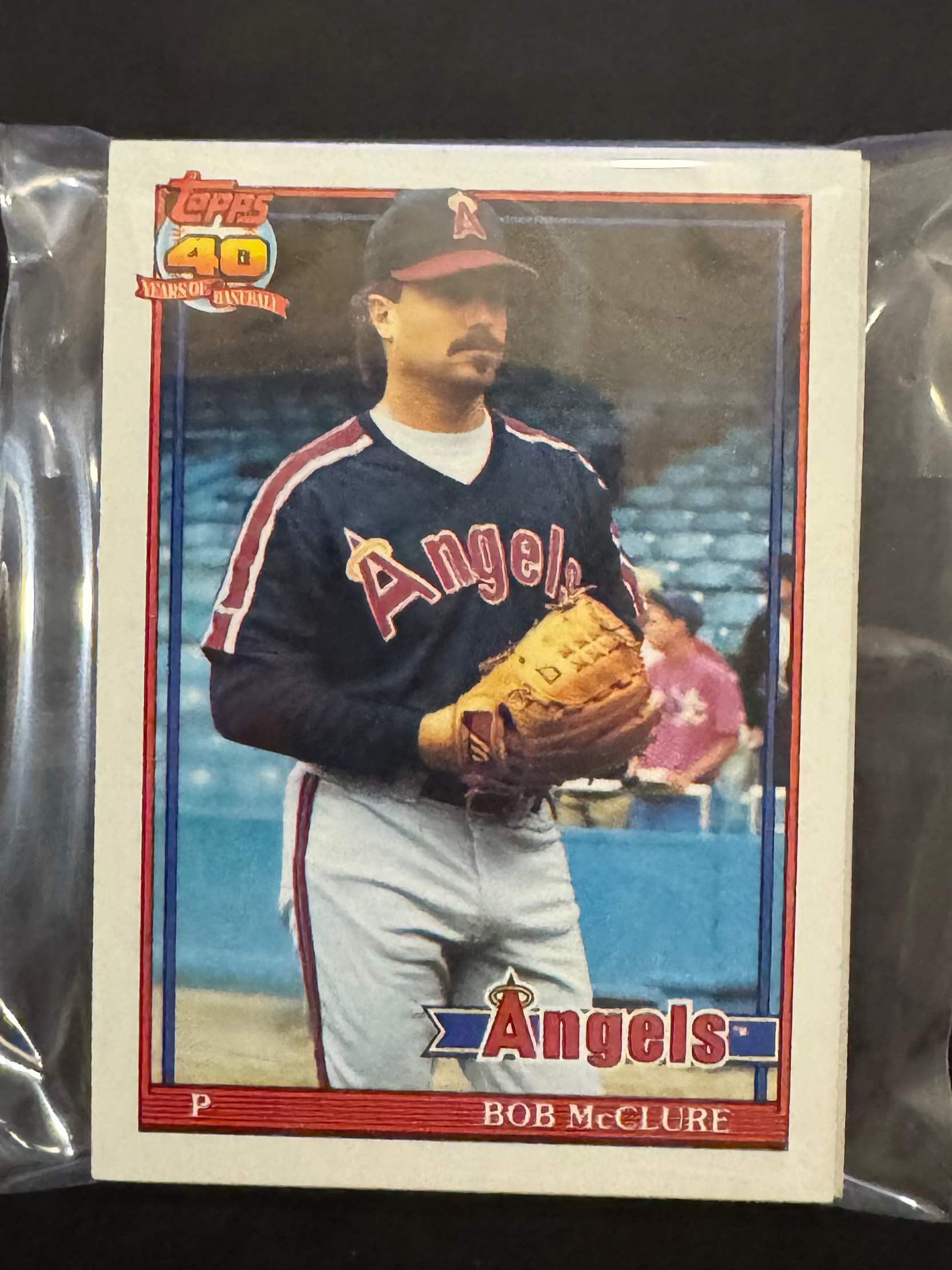 1991 Topps Angels Team Lots
