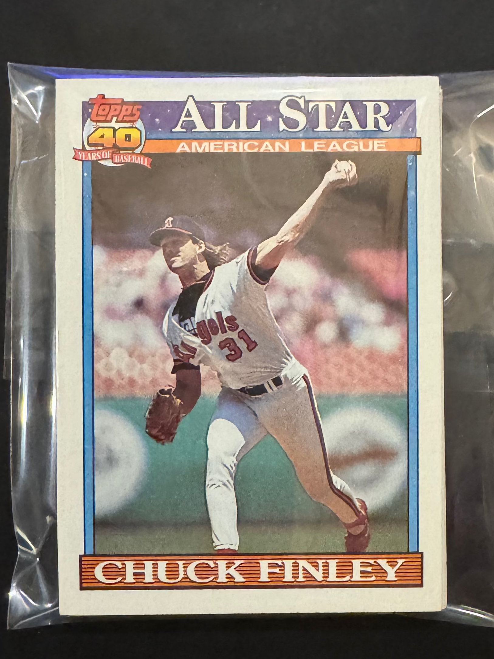 1991 Topps Angels Team Lots