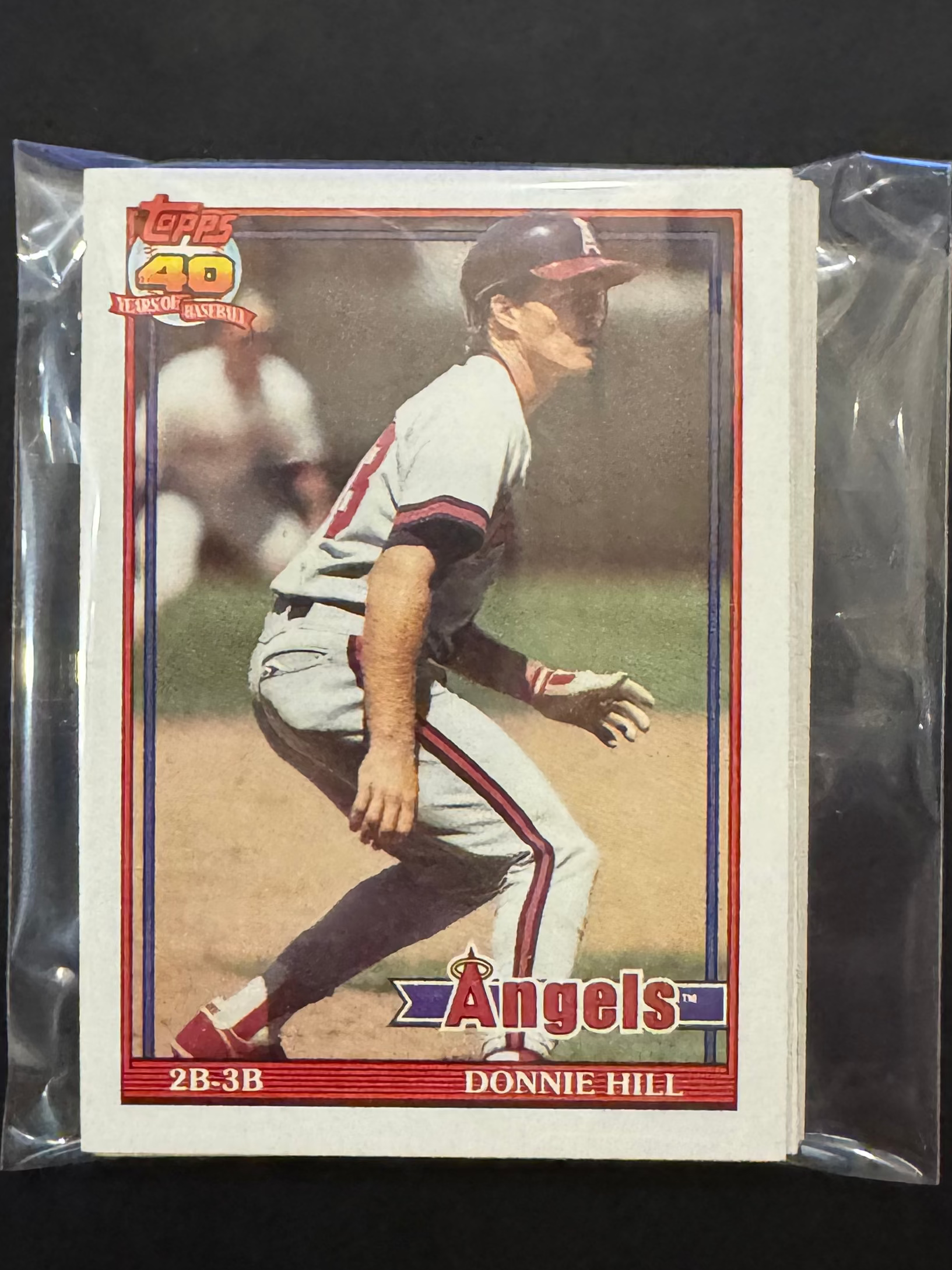 1991 Topps Angels Team Lots