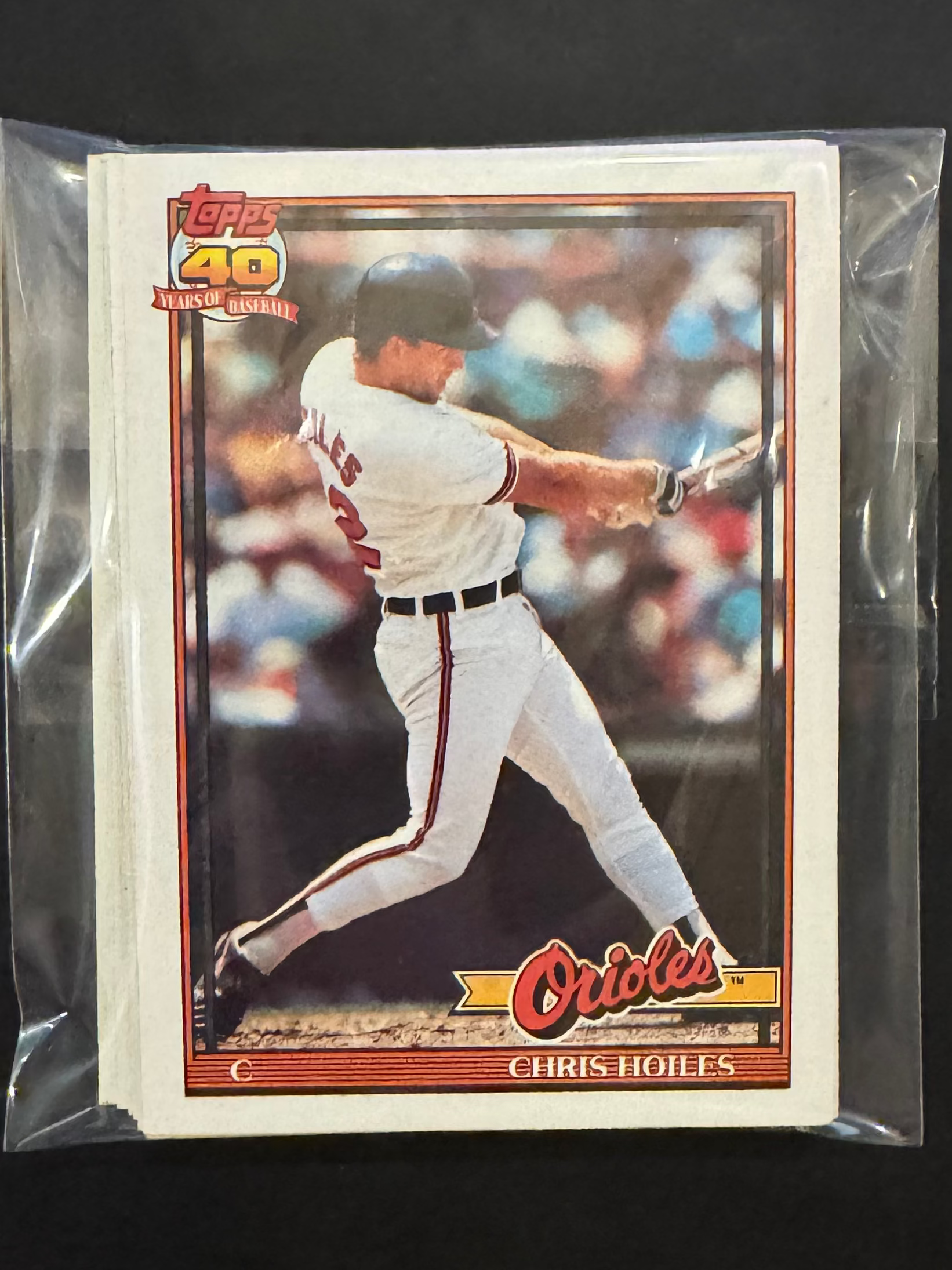 1991 Topps Orioles Team Lots