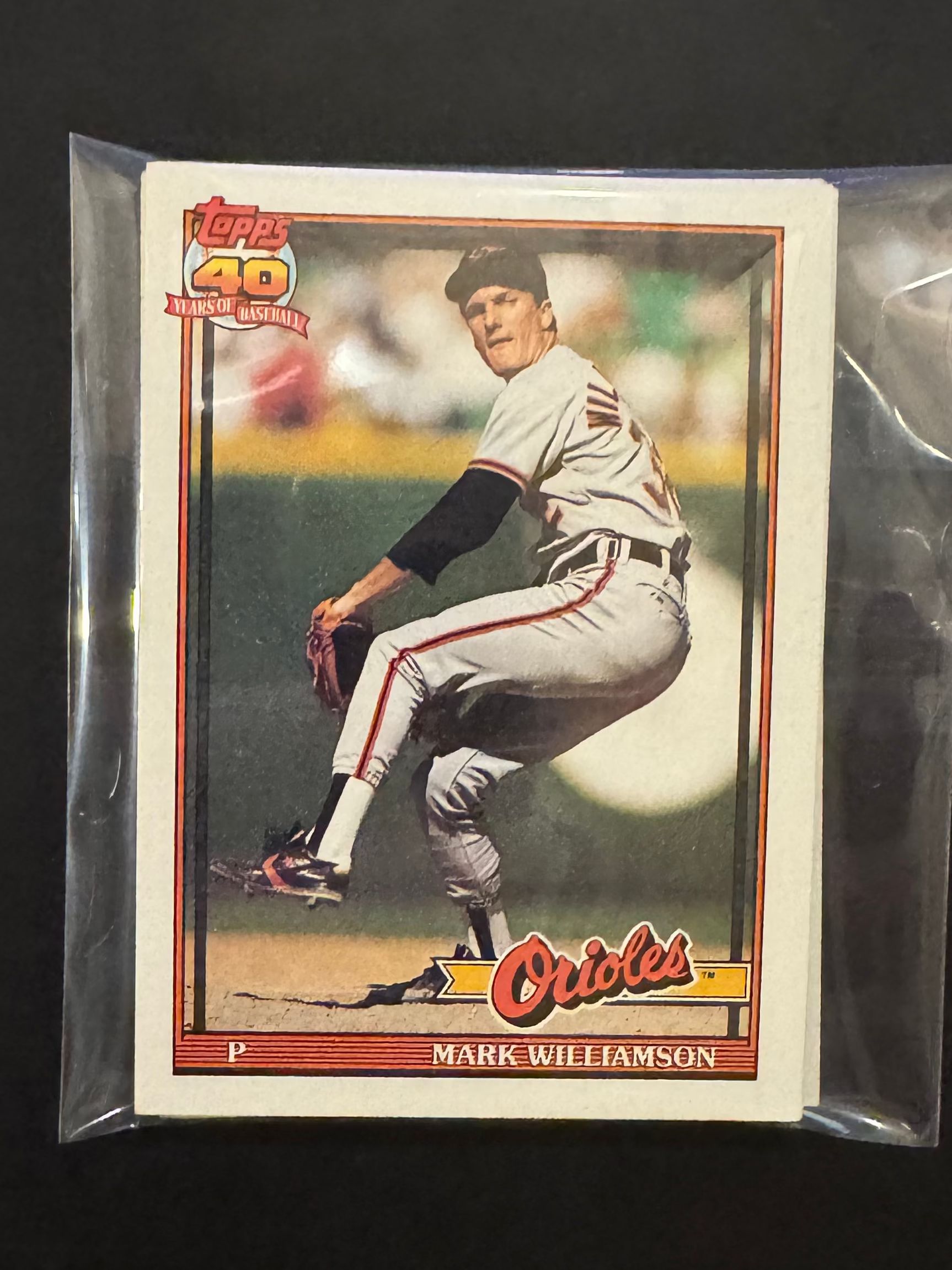 1991 Topps Orioles Team Lots