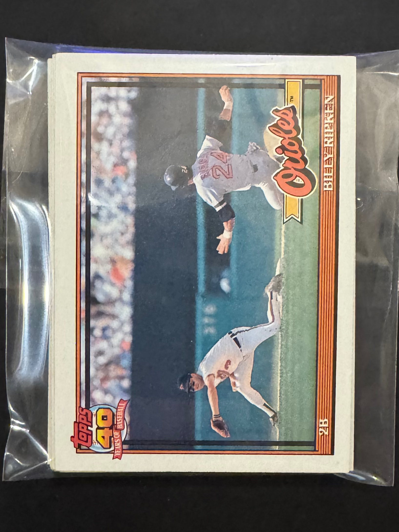 1991 Topps Orioles Team Lots