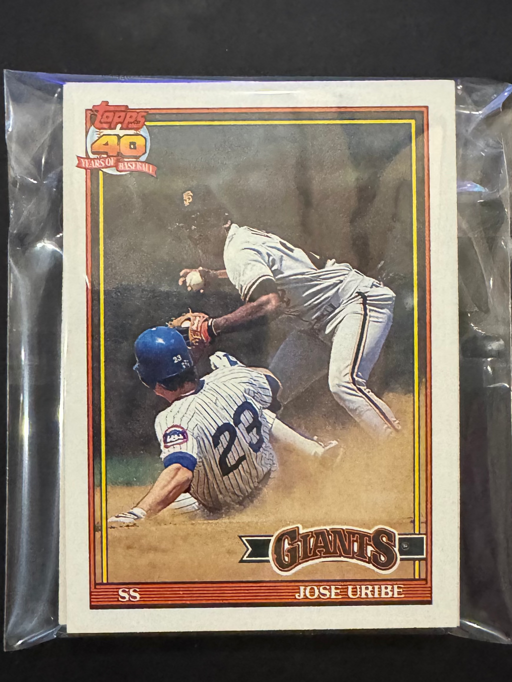 1991 Topps Giants Team Lots