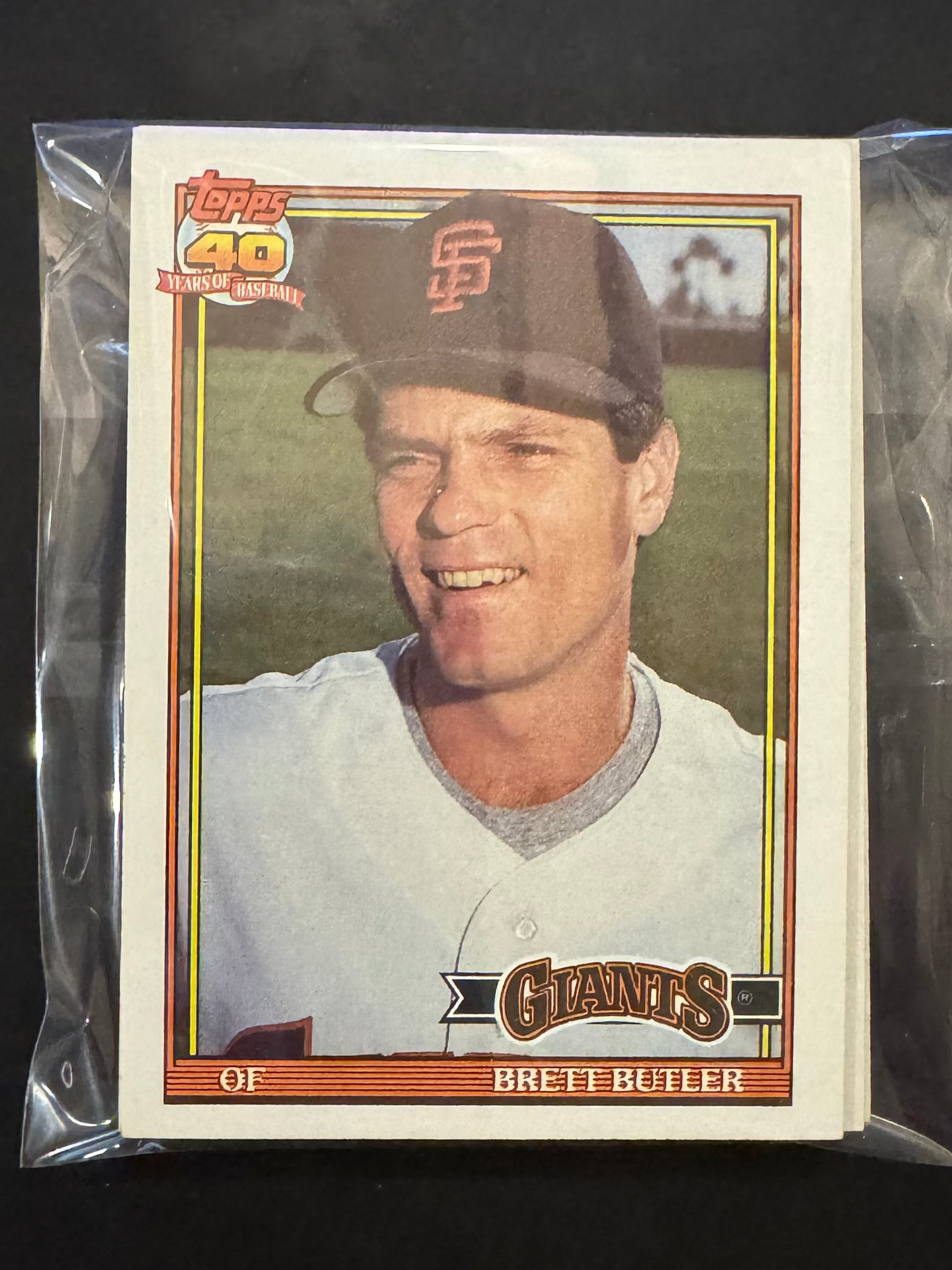 1991 Topps Giants Team Lots