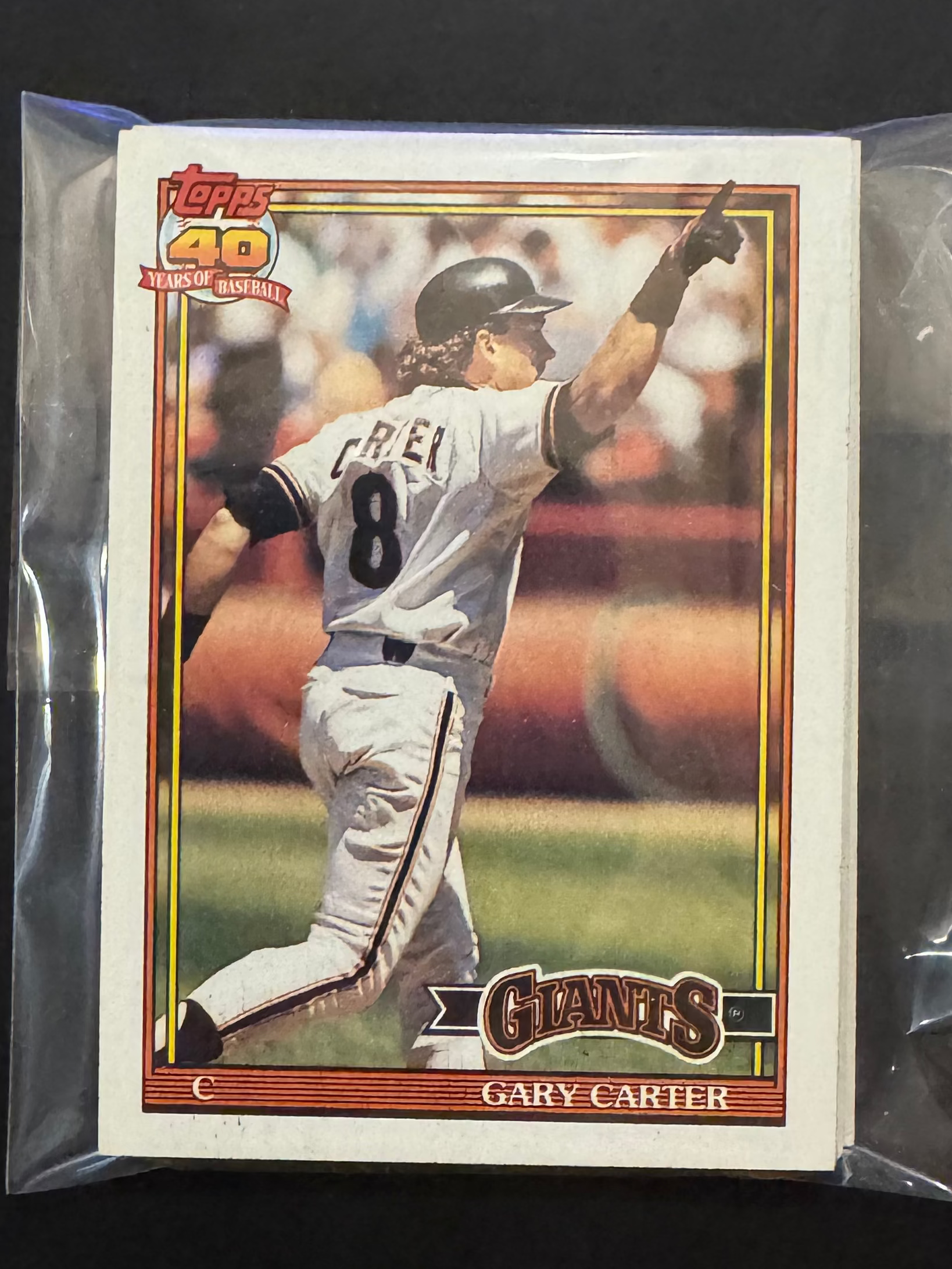 1991 Topps Giants Team Lots