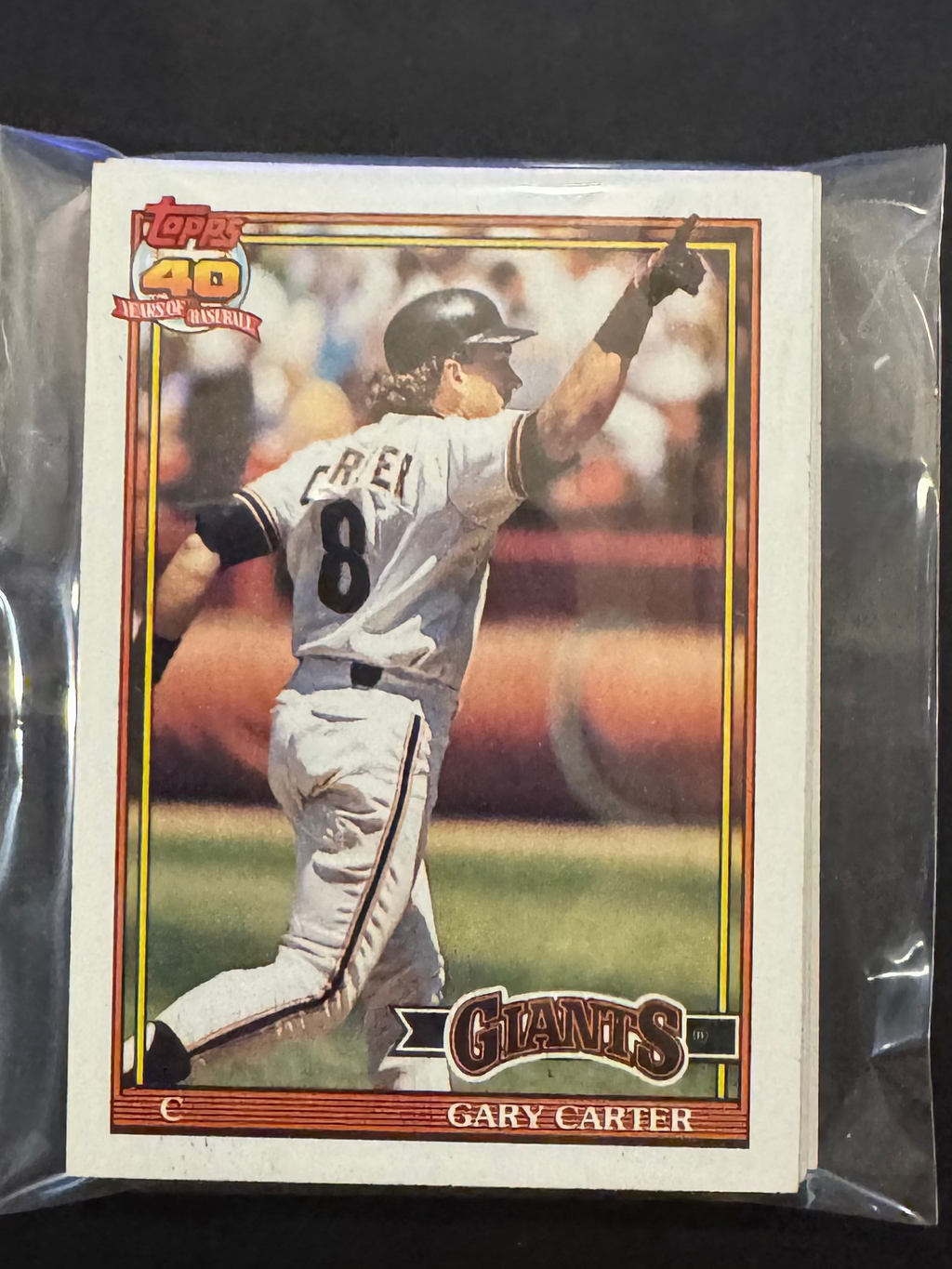 1991 Topps Giants Team Lots