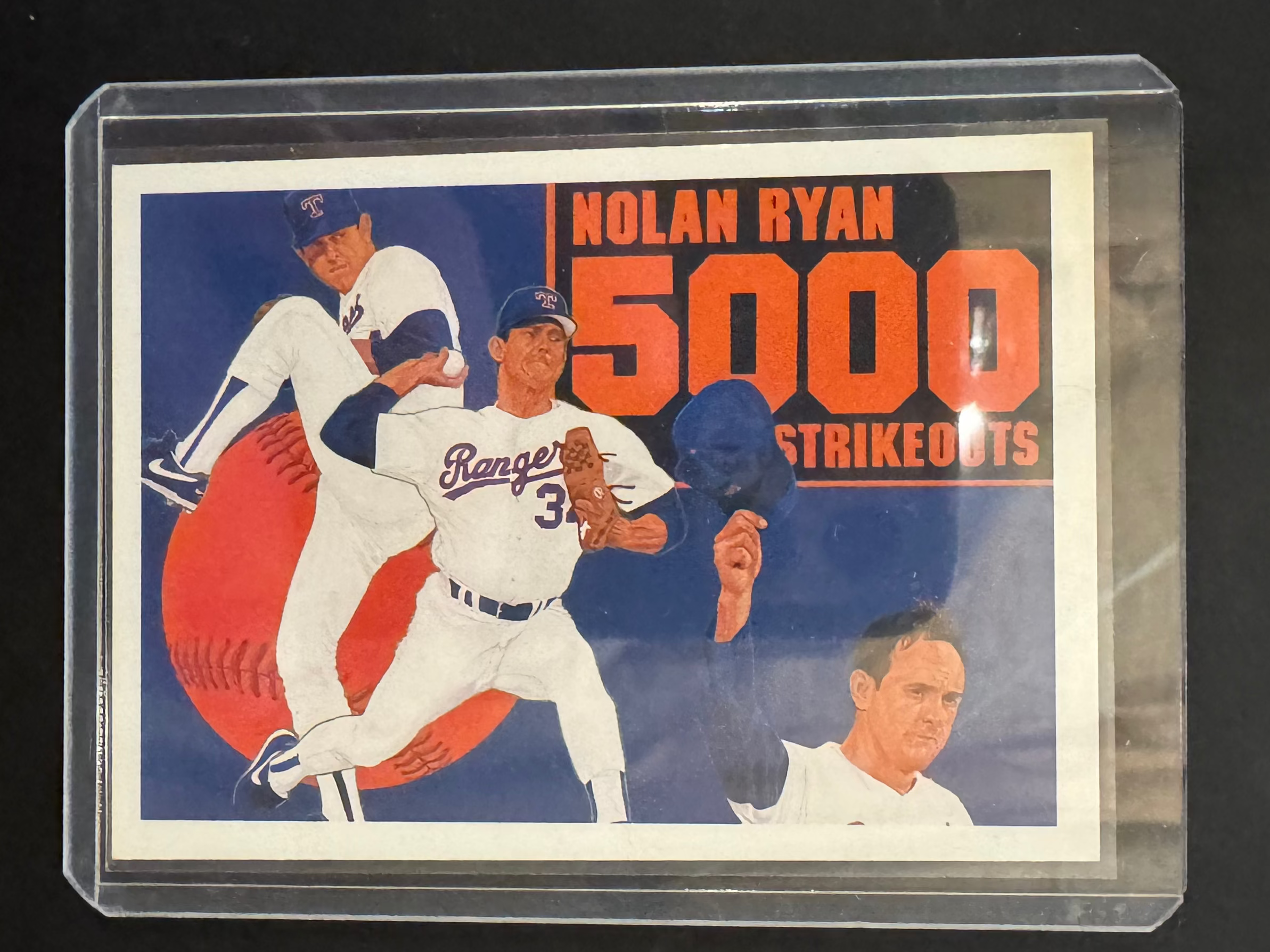 Nolan Ryan 5000 Strikeouts 1990 Upper Deck