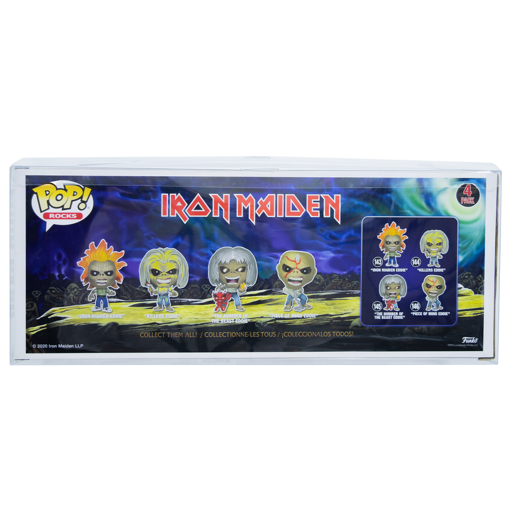 4-Pack Iron Maiden 2020 PopShield Protectors
