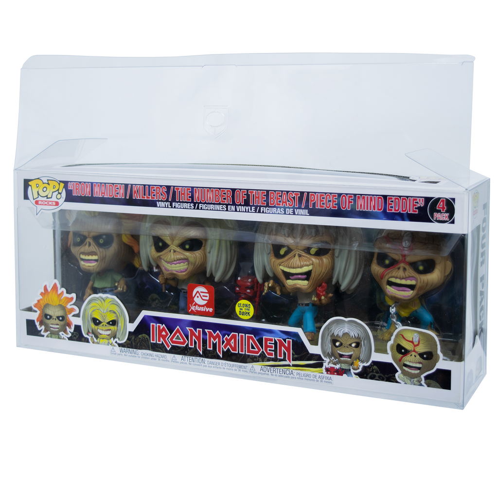 4-Pack Iron Maiden 2020 PopShield Protectors